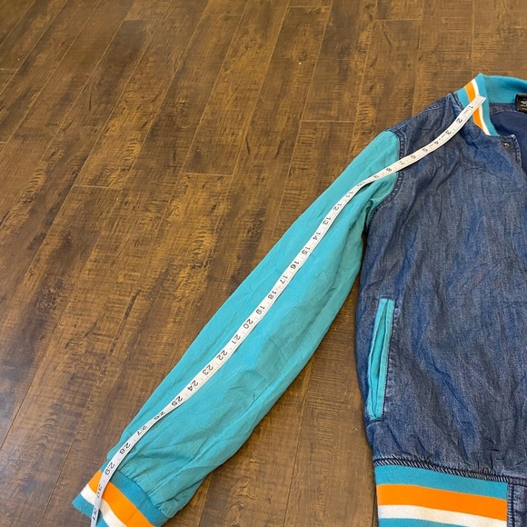 Scooby Doo Box lunch Mystery Machine denim Varsity jacket - Picture 7 of 11